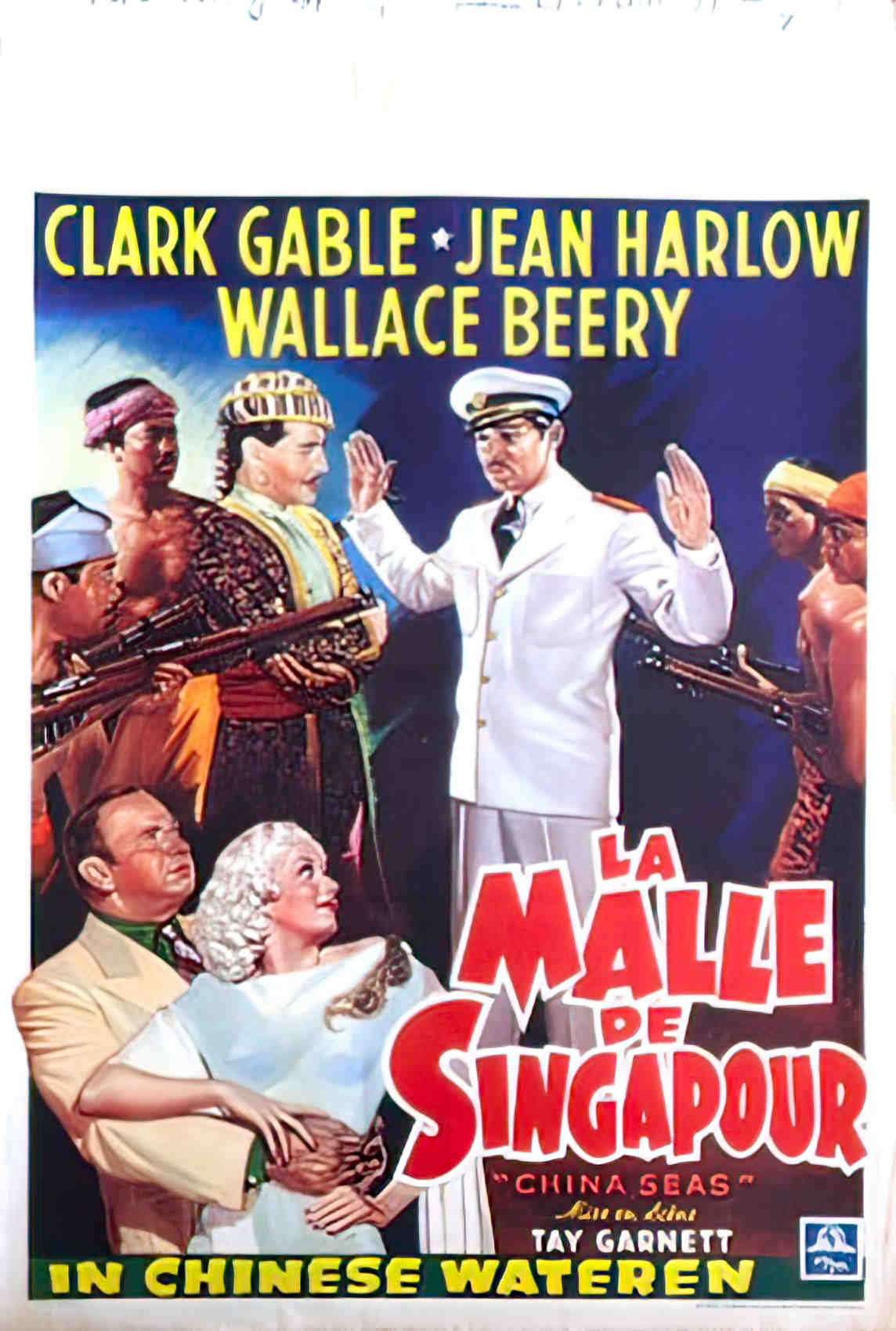 malle de singapour belge R Advert A4 Photo Print