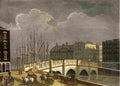 malt Bridge Masts Anonymous Engraver After Art A4 Photo Print