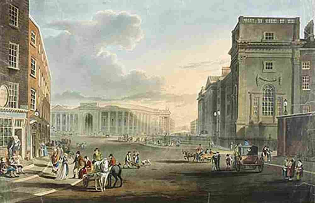 malt College Green Art A4 Photo Print