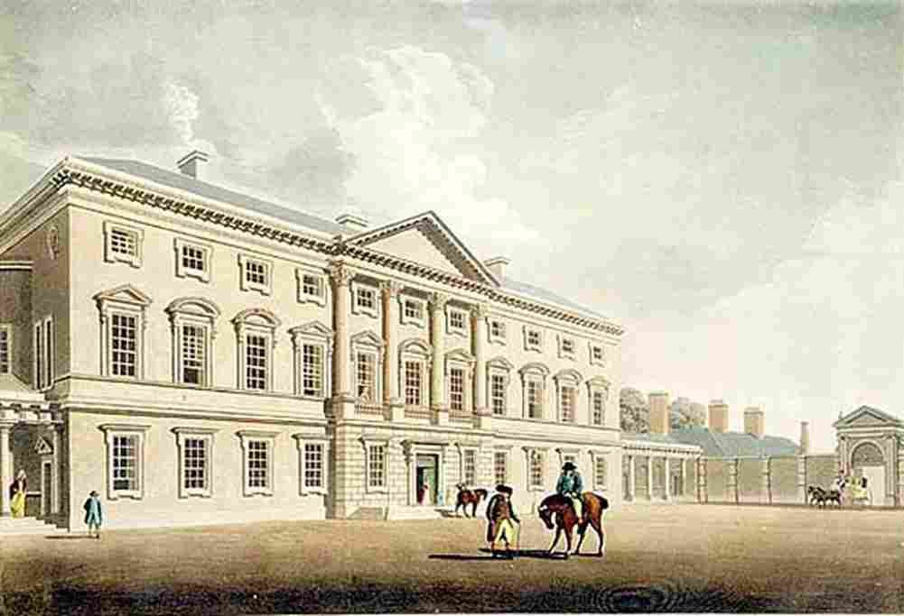 malt Leinster House Dublin Art A4 Photo Print