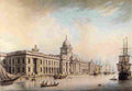 malt The Custom House Dublin Art A4 Photo Print