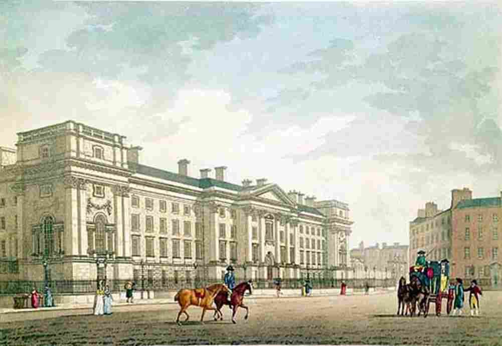 malt Trinity College Dublin Art A4 Photo Print