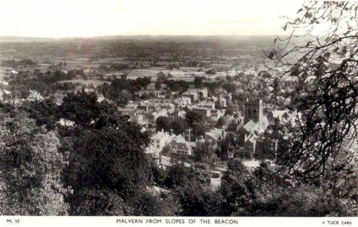 malvern tuck cardVintage 1880s 1900s A4 Photo Print