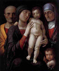 man The Holy Family Art A4 Photo Print