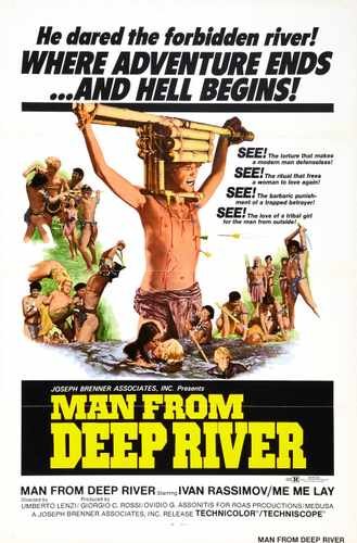 man from deep river  02 film star poster A4 Photo Print