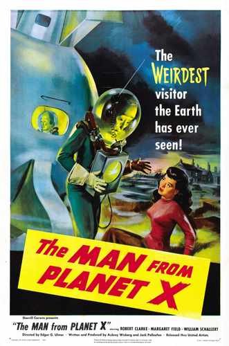 man from planet x  01 film star poster A4 Photo Print