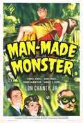 man made monster  01 film star poster A4 Photo Print