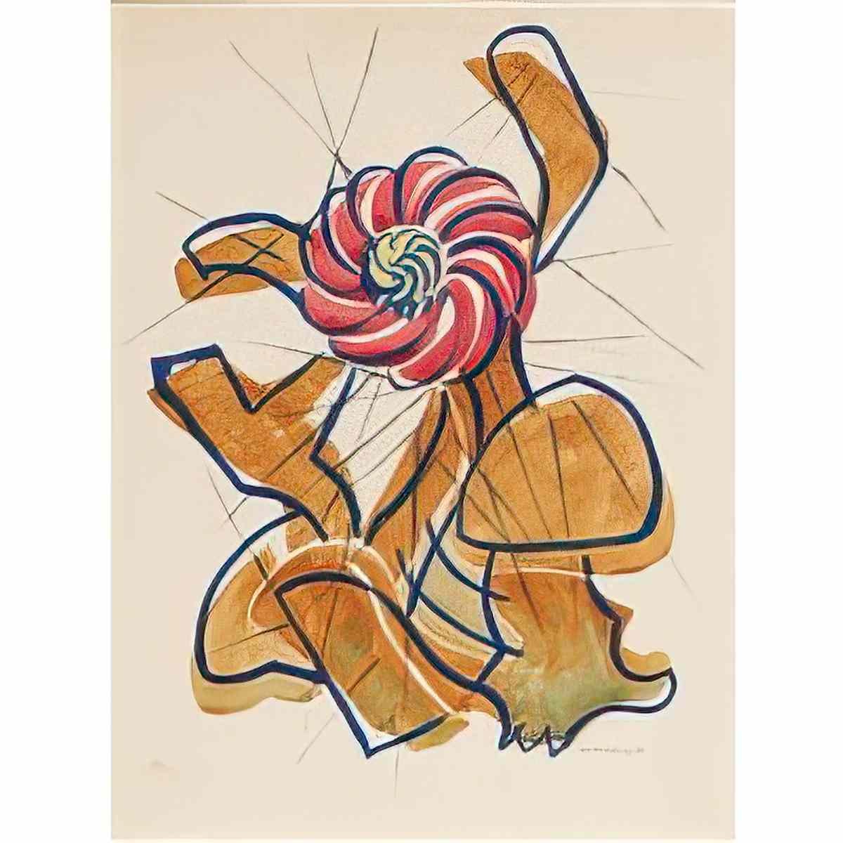 Maerten van Heemskerck gideon adam and eve Art A4 Photo Print