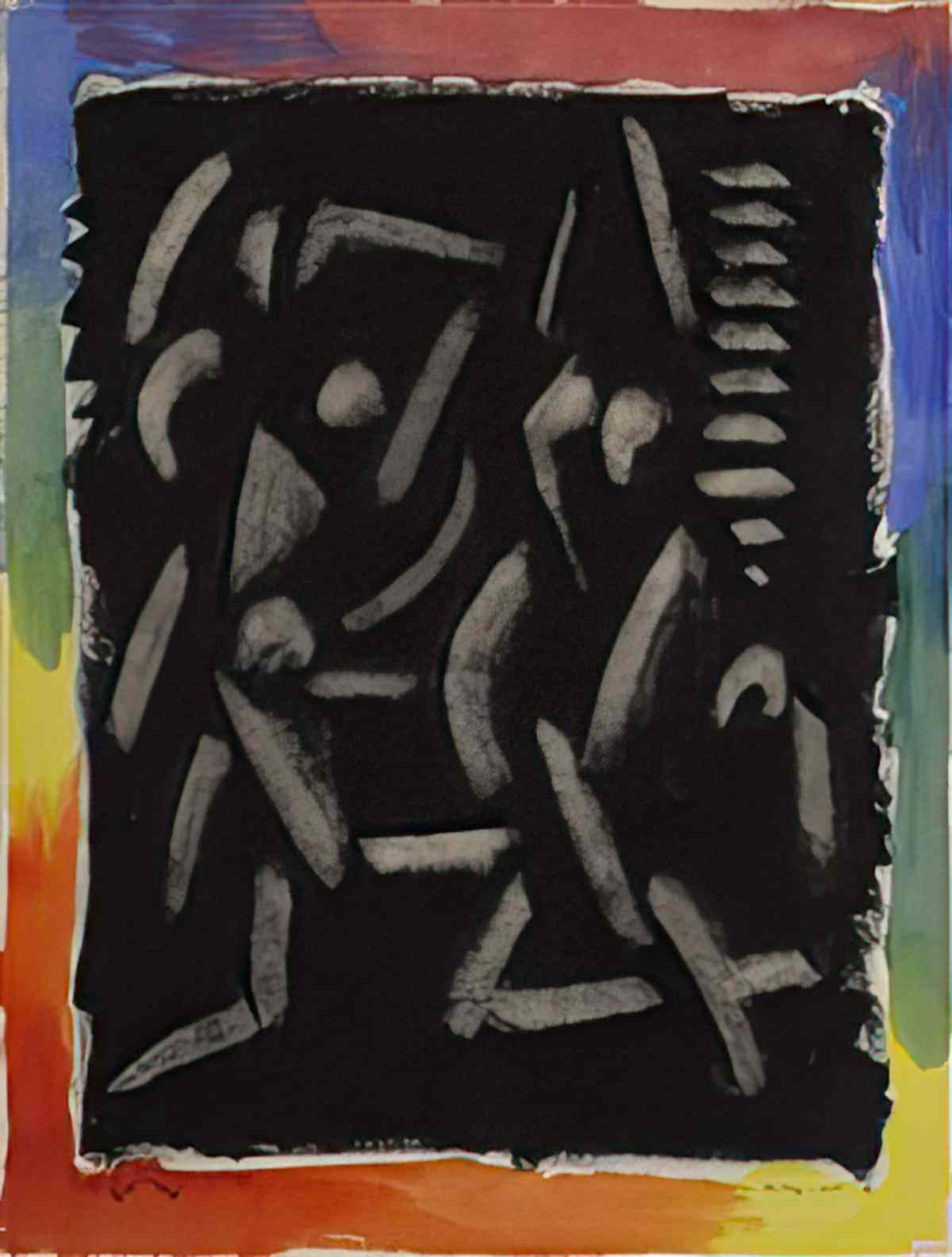 man ray abstraction Art A4 Photo Print