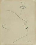 man ray cadeau 19211 Art A4 Photo Print