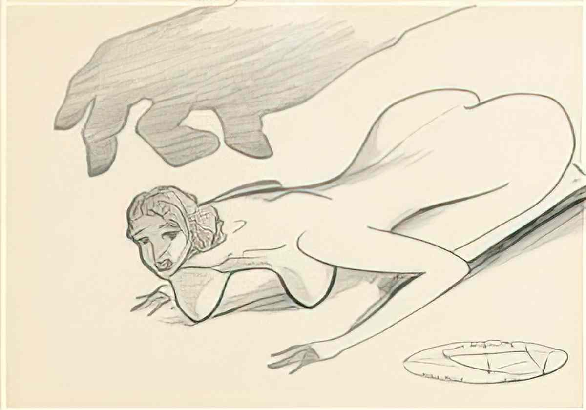 man ray course de taureaux Art A4 Photo Print