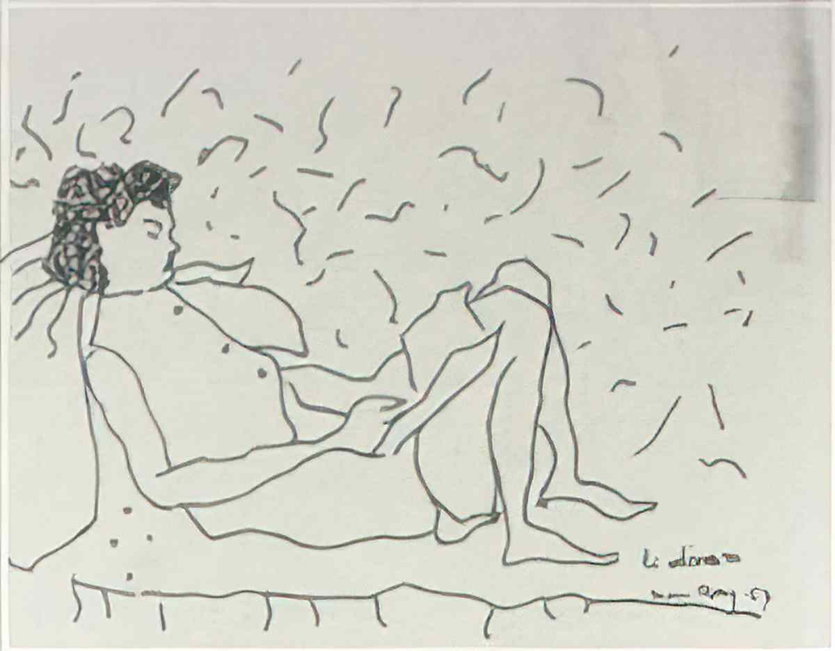 man ray etude pour tableau de chevalet Art A4 Photo Print