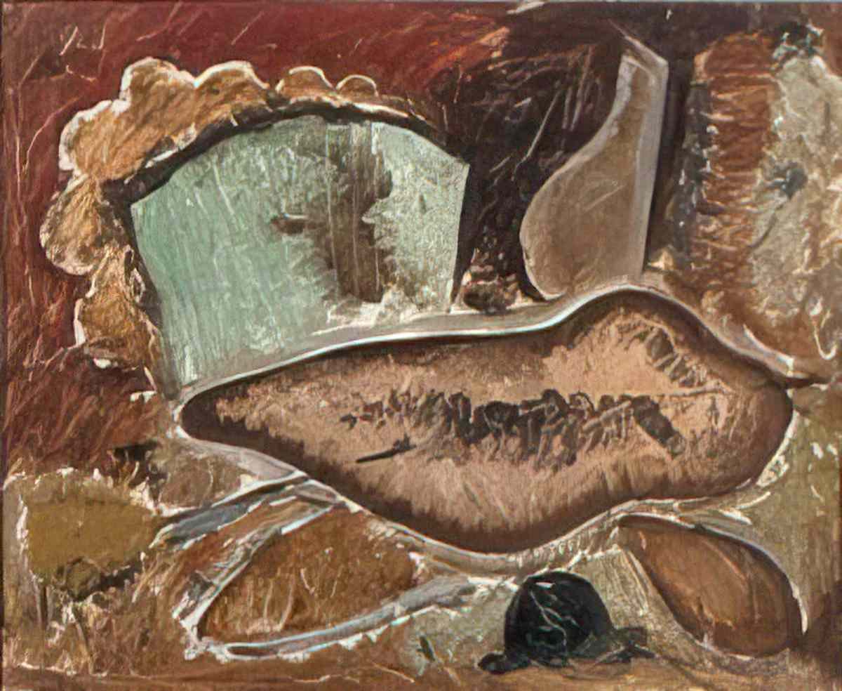 man ray femme a la harpe Art A4 Photo Print