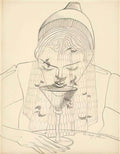 man ray figures in abstract Art A4 Photo Print