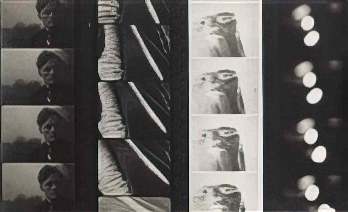 man ray image a deux faces two faced image Art A4 Photo Print