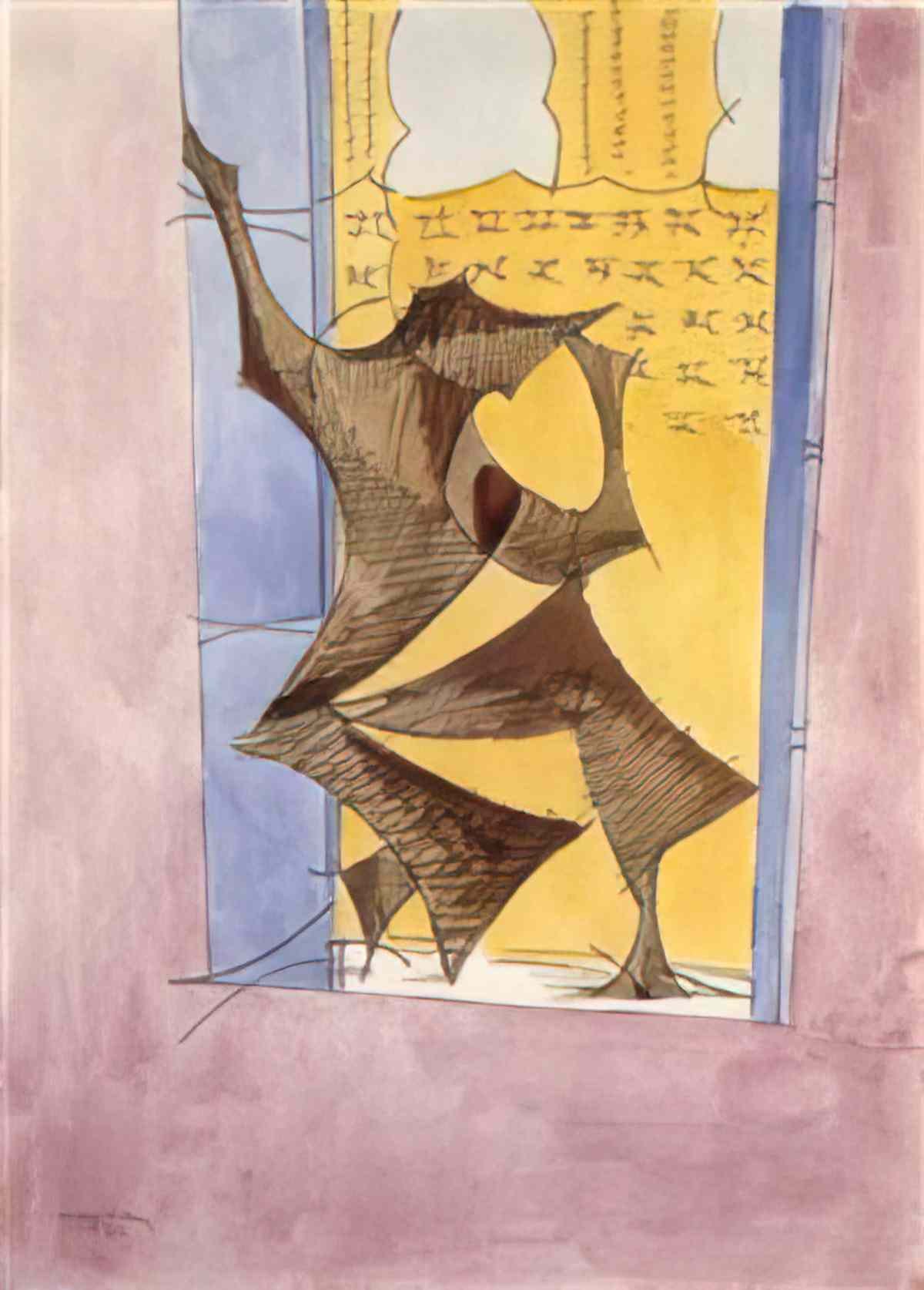 man ray la bonne route Art A4 Photo Print
