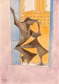 man ray la corrida Art A4 Photo Print