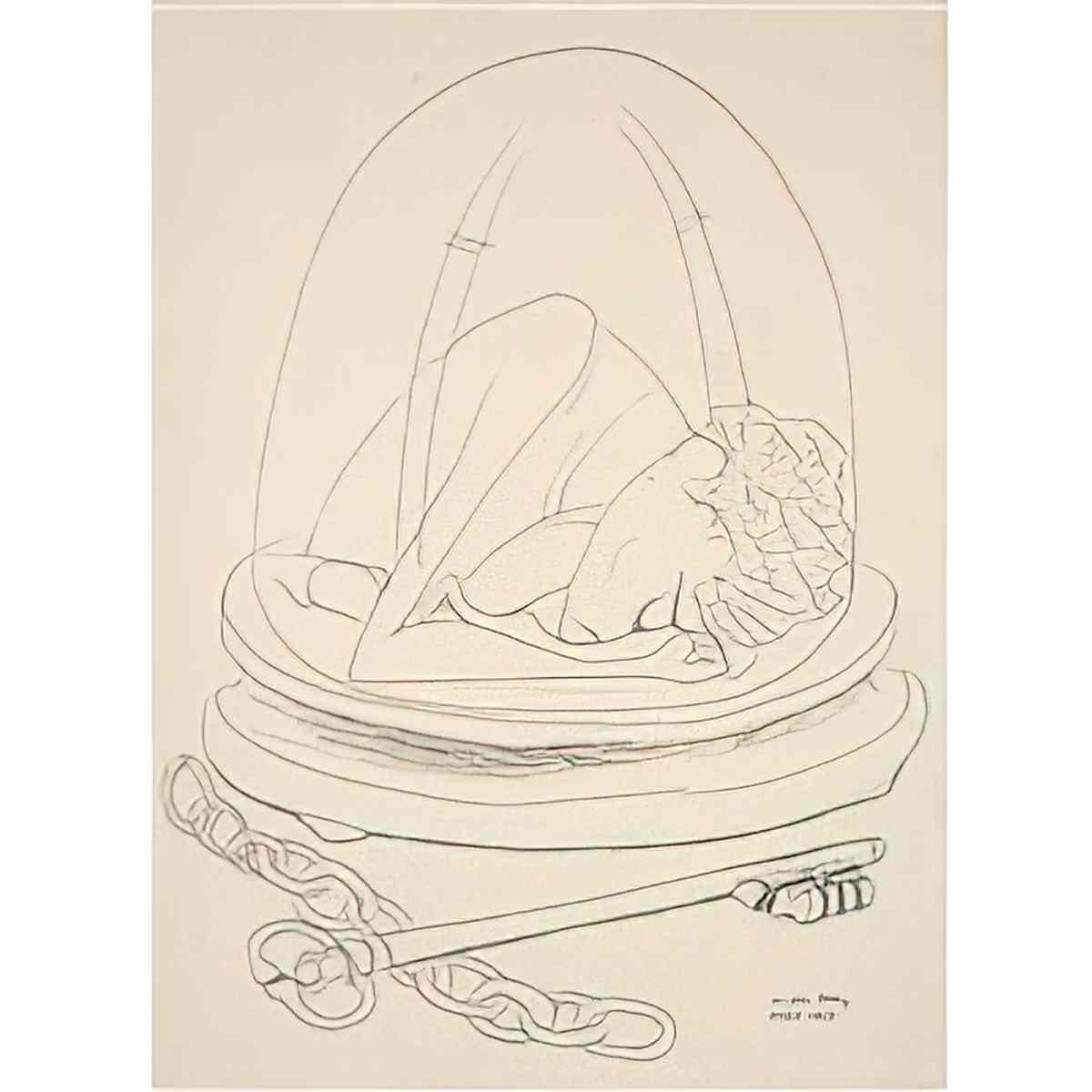 man ray la femme araignee3 Art A4 Photo Print