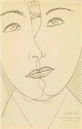 man ray la glace cassee Art A4 Photo Print