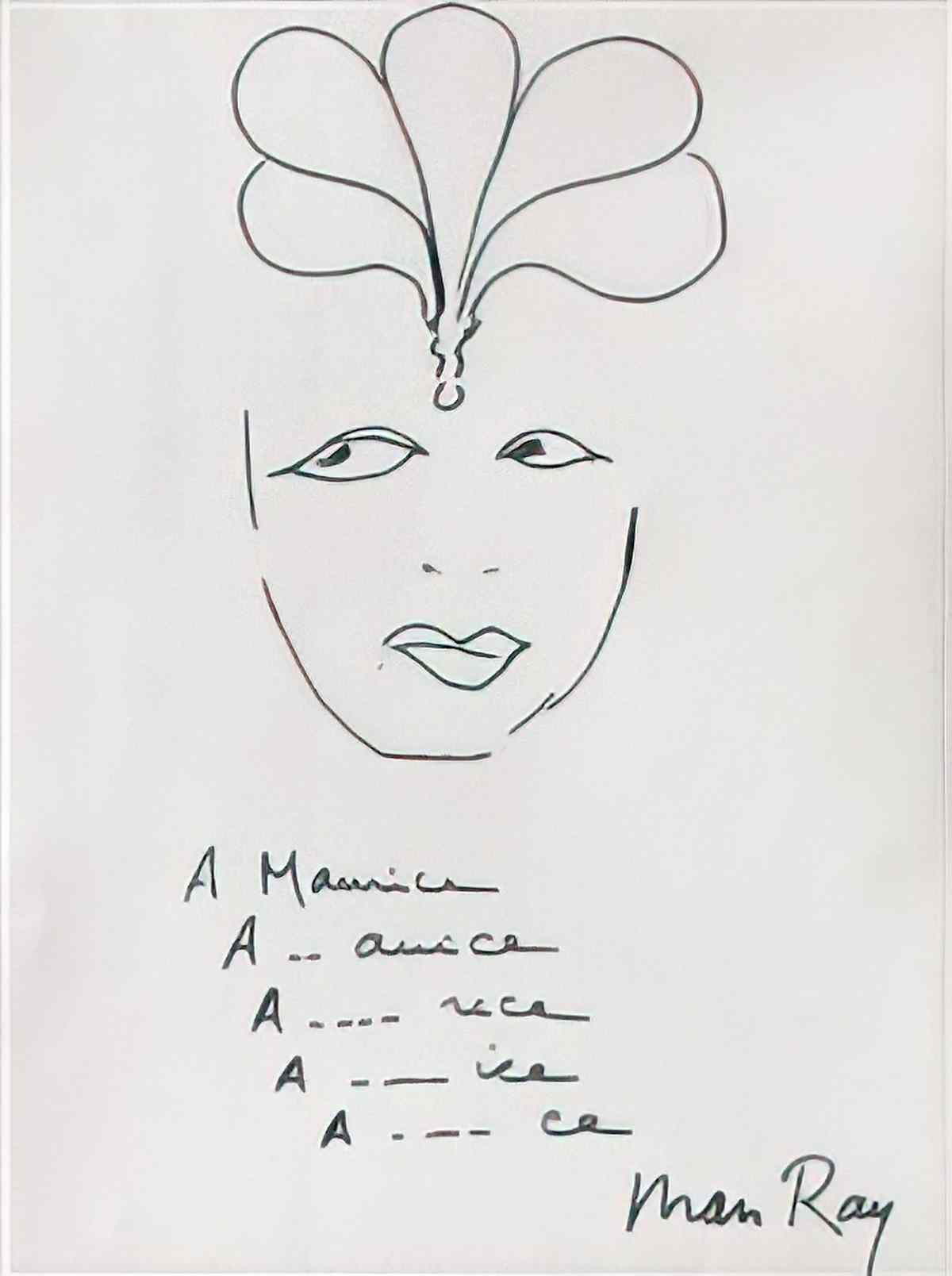 man ray la japonaise Art A4 Photo Print