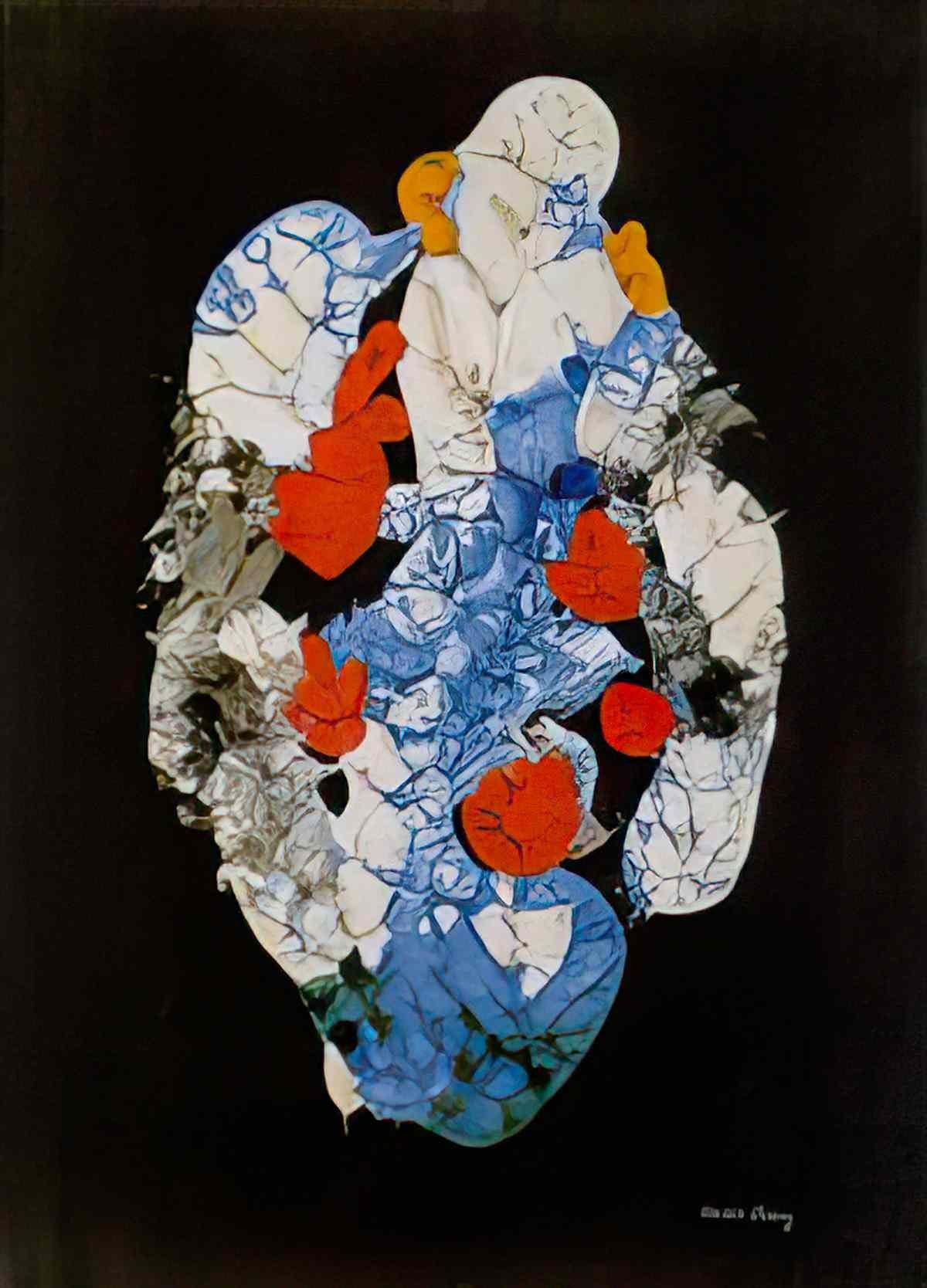 man ray lampshade Art A4 Photo Print