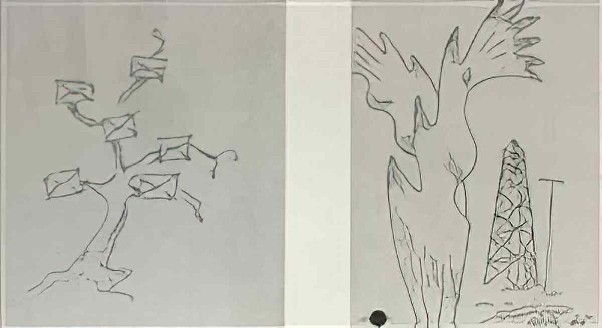 man ray les gens en colere dun apres midi Art A4 Photo Print