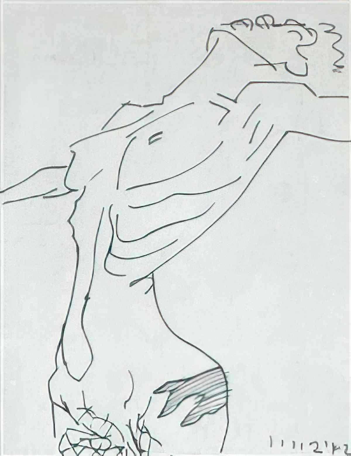 man ray les jumelles antipolis Art A4 Photo Print