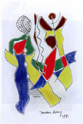 man ray man ray playing chess Art A4 Photo Print