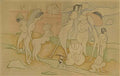 man ray natural painting1 Art A4 Photo Print