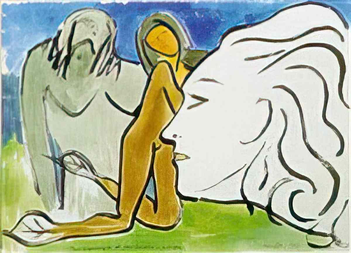 man ray natural painting15 Art A4 Photo Print