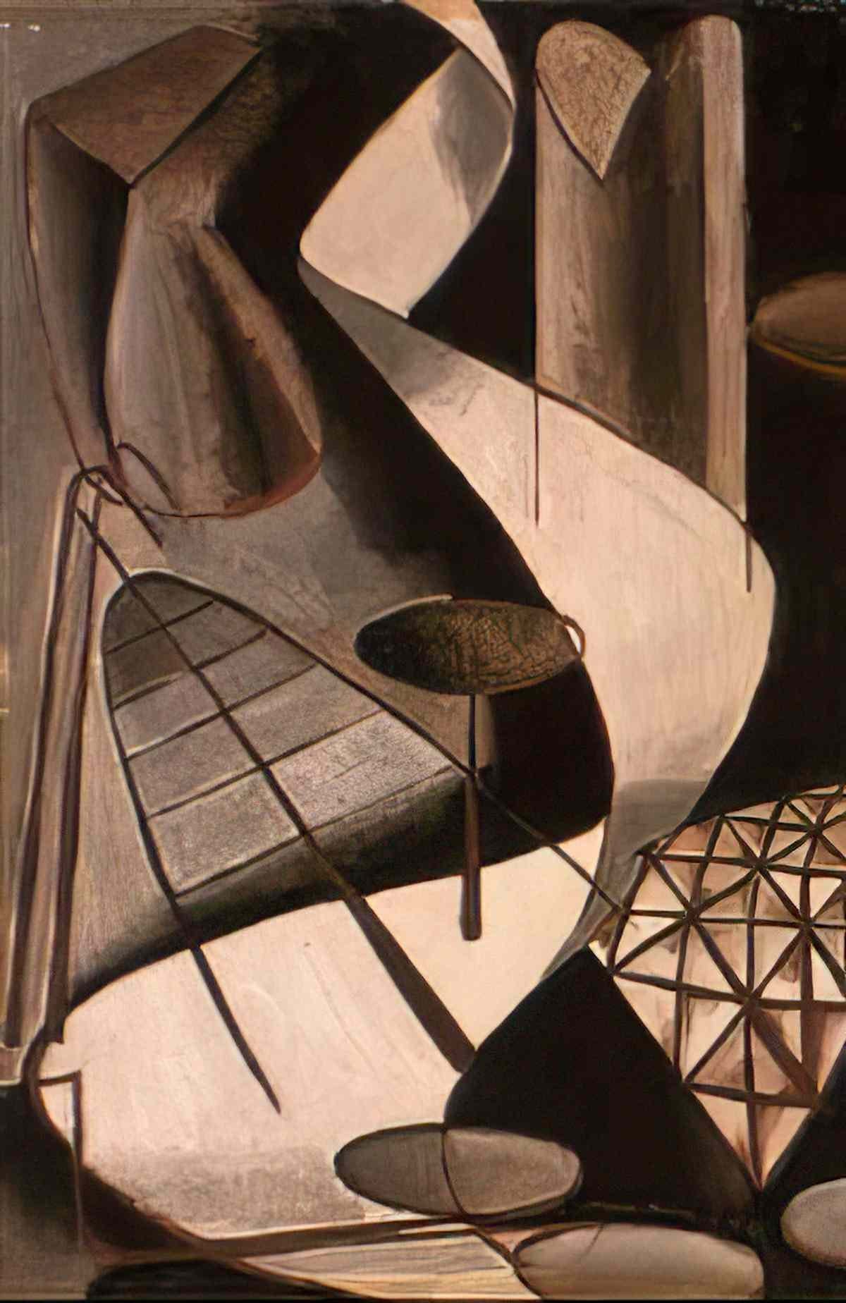 man ray natural painting9 Art A4 Photo Print