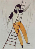 man ray nu feminin Art A4 Photo Print