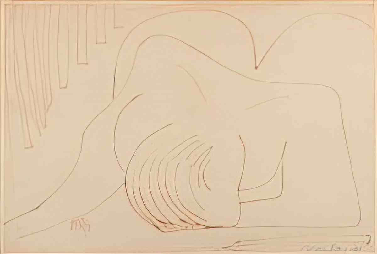 man ray nude Art A4 Photo Print