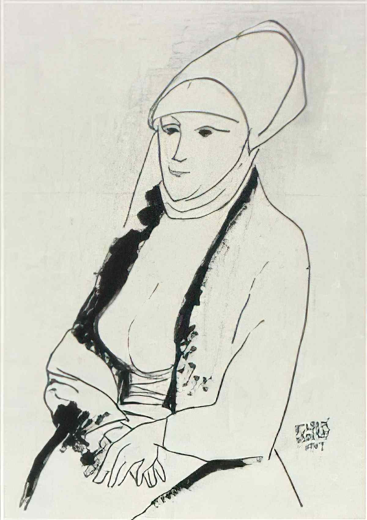 man ray ohne titel from shadow drawings Art A4 Photo Print