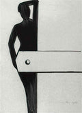 man ray phare de la harpe Art A4 Photo Print