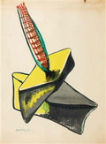 man ray prismes et montre Art A4 Photo Print