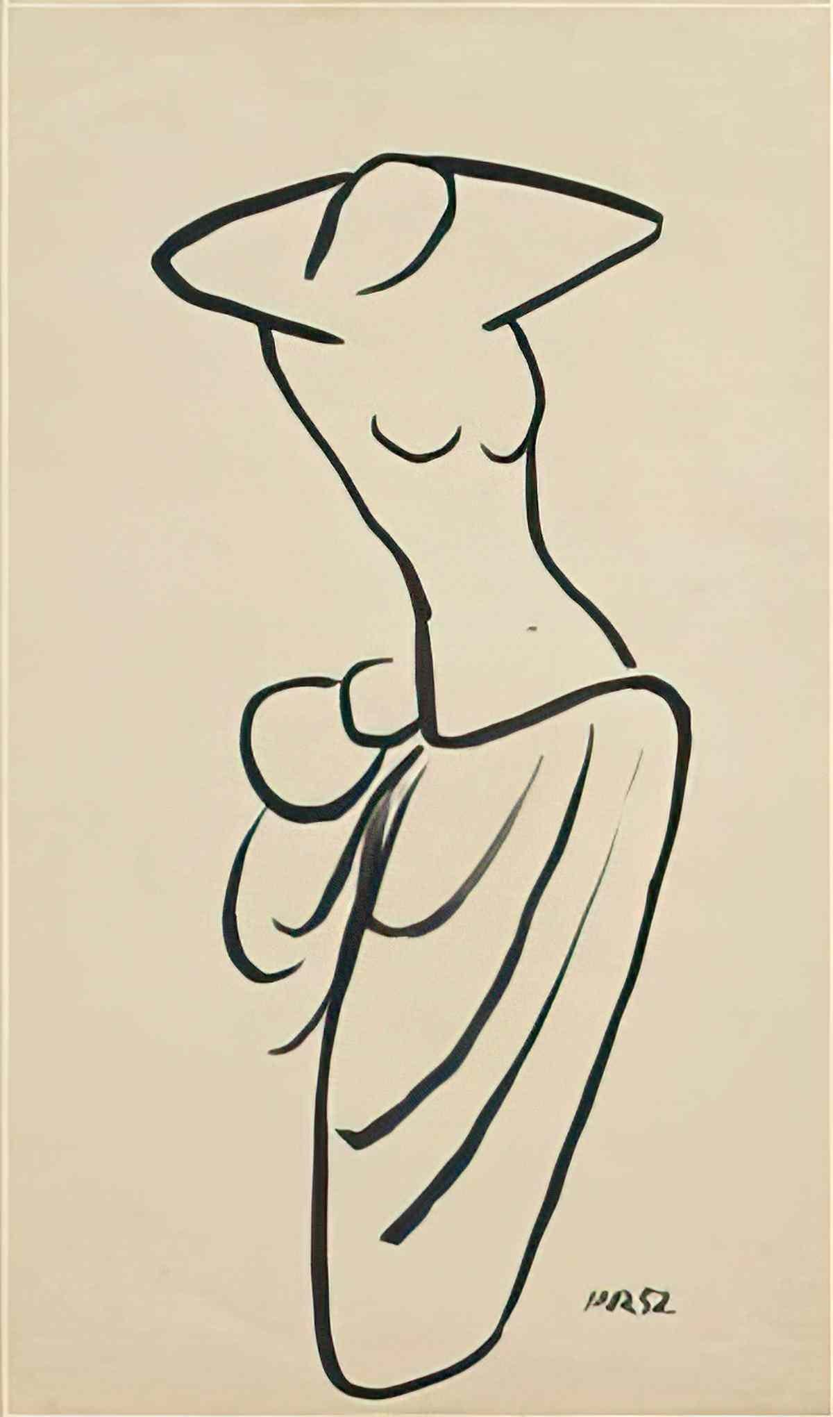 man ray revolving doors mime Art A4 Photo Print