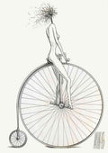 man ray untitled penny farthing A4 Photo Print