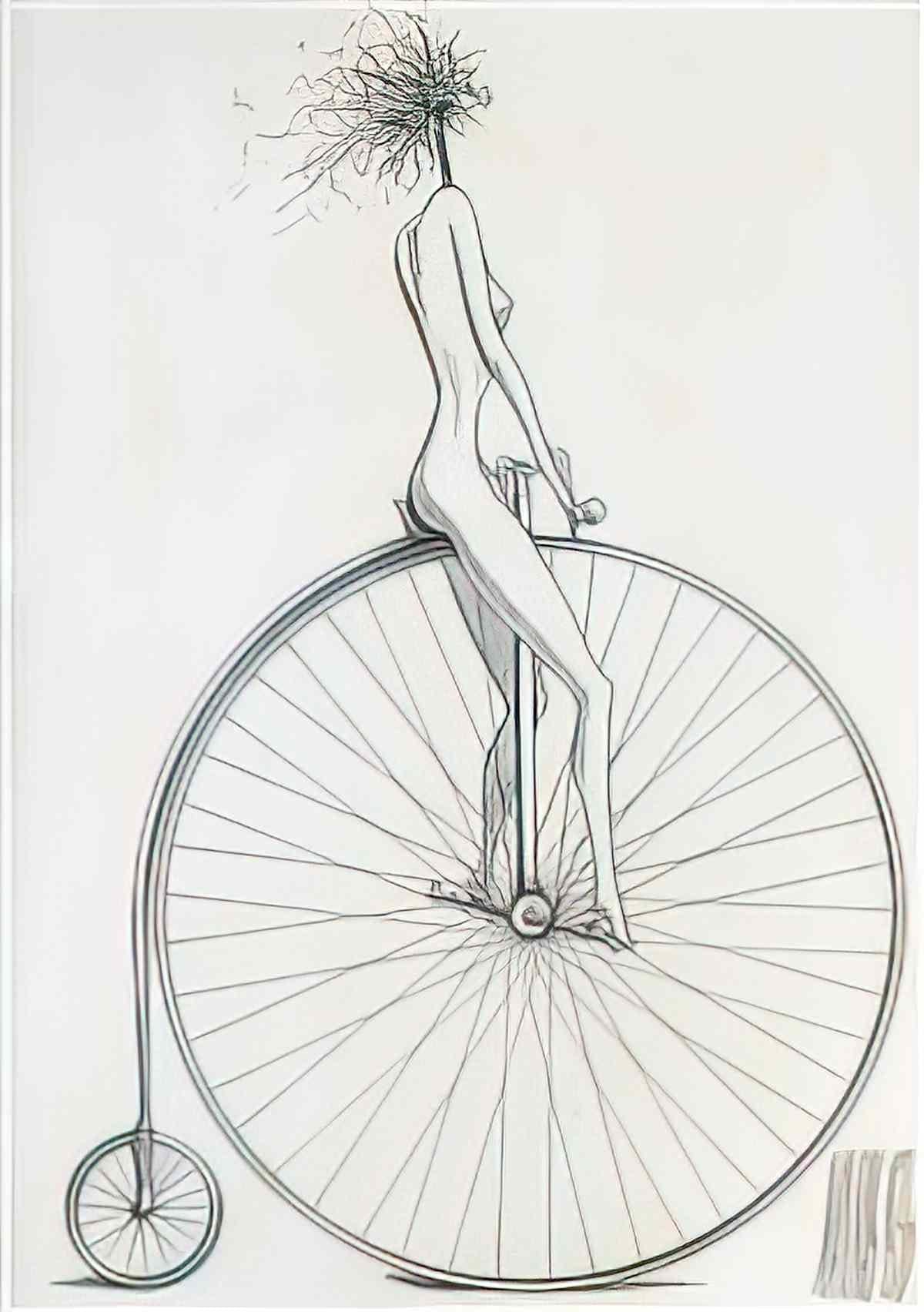 man ray rope dancer1 Art A4 Photo Print
