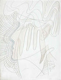man ray seated woman after holbein Art A4 Photo Print