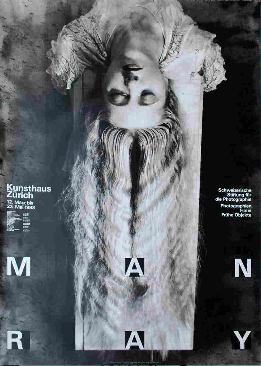 man ray werner jeker 1988 4 Advert A4 Photo Print