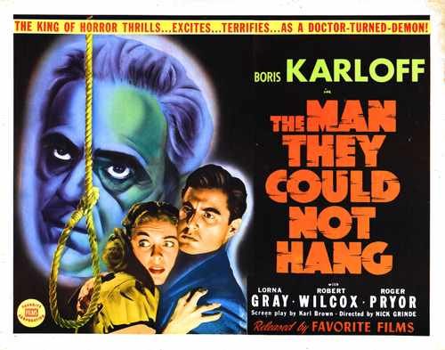 man they could not hang  02 film star poster A4 Photo Print