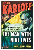 man with nine lives  01 film star poster A4 Photo Print