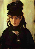 manet Berthe Morisot Art A4 Photo Print