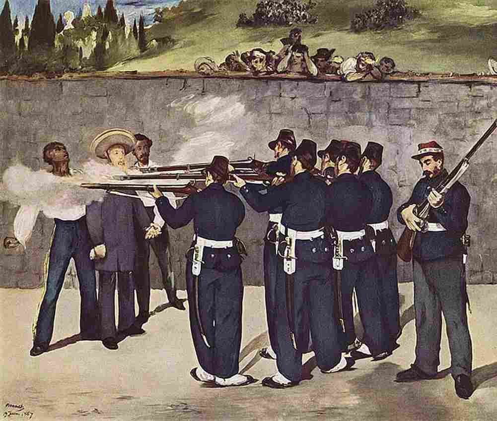 manet Execution of Maximillian Art A4 Photo Print