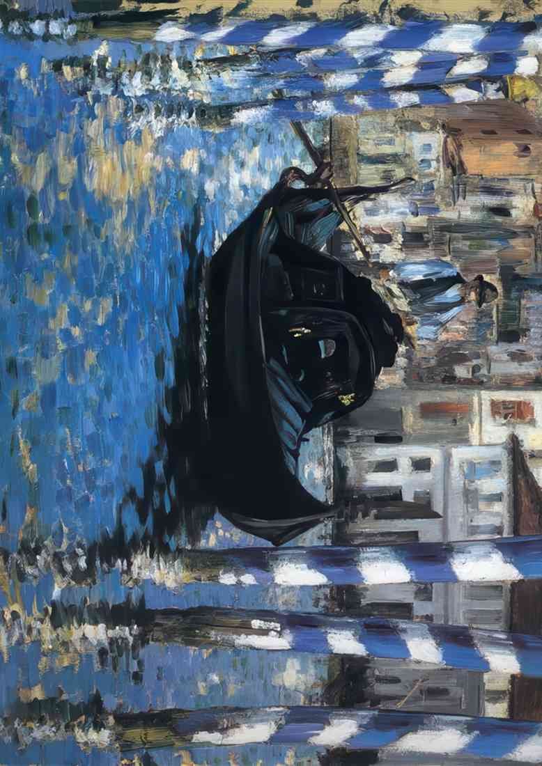 manet Grande Canal in Venice CROP A4 Photo Print