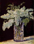 manet Still life Lilac Bouquet Art A4 Photo Print