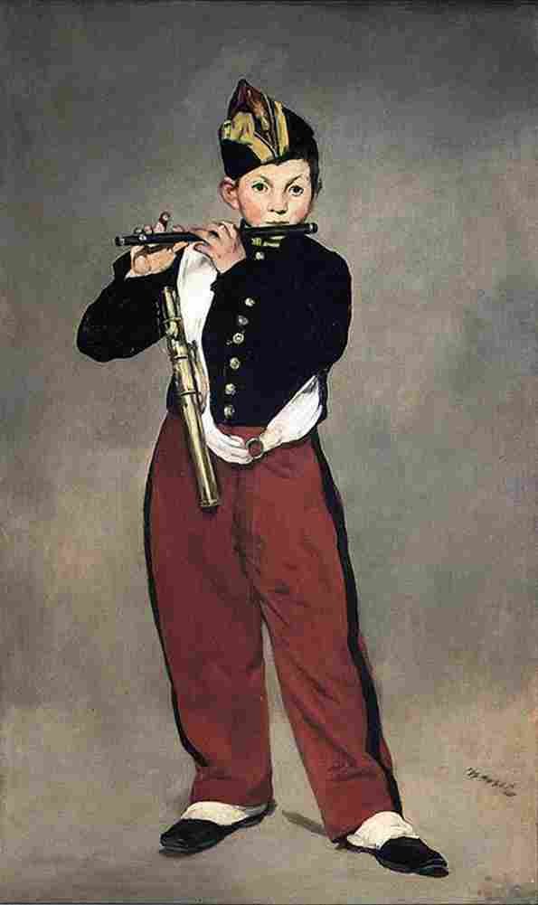 manet The Fifer Art A4 Photo Print