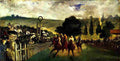 manet The Races at Longchamp Art A4 Photo Print