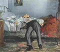 manet The Suicided Man Art A4 Photo Print